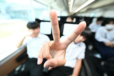常磐線車内